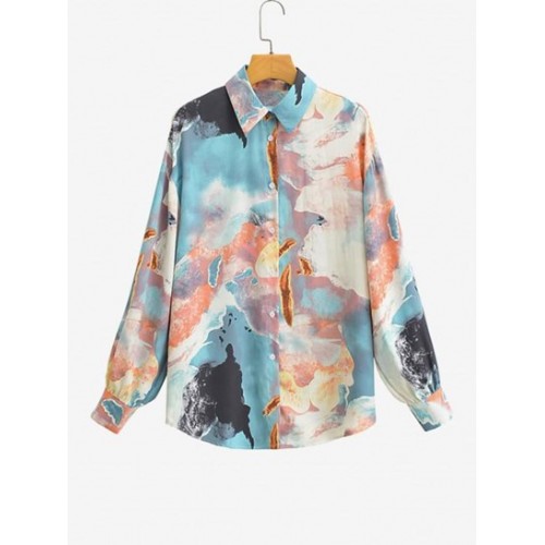 Tie Dye Long Sleeve Shirt