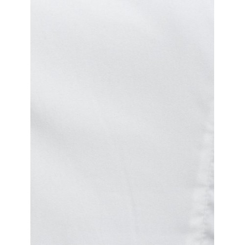 Scarf Hem Preppy Tie Cropped Shirt