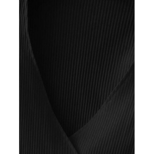 Knitted Ribbed Wrap Top