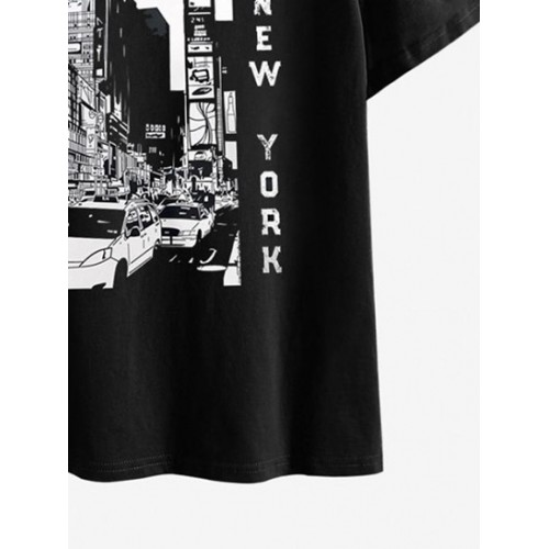 Car City Graphic Short Sleeve T Shirt