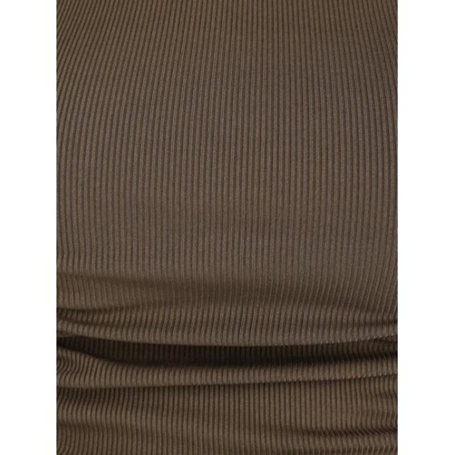 Ribbed Cinched Baby Tee Ribbed Cinched Baby Tee