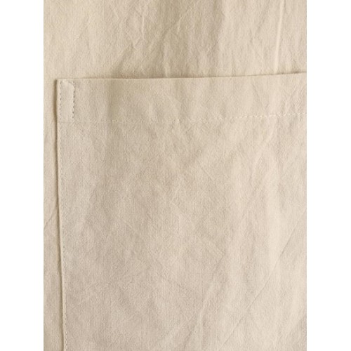 Pocket Sleeveless Crop Shirt