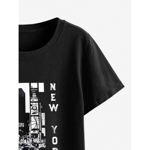 Car City Graphic Short Sleeve T Shirt