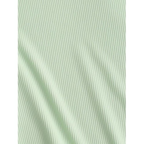 Ribbed V Notch Pastel Baby Tee Ribbed V Notch Pastel Baby Tee